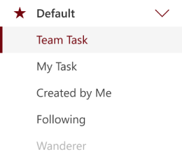 eTask Task Grid View